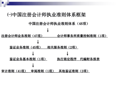 审计准则与审计依据