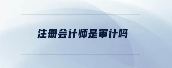 注册会计师
